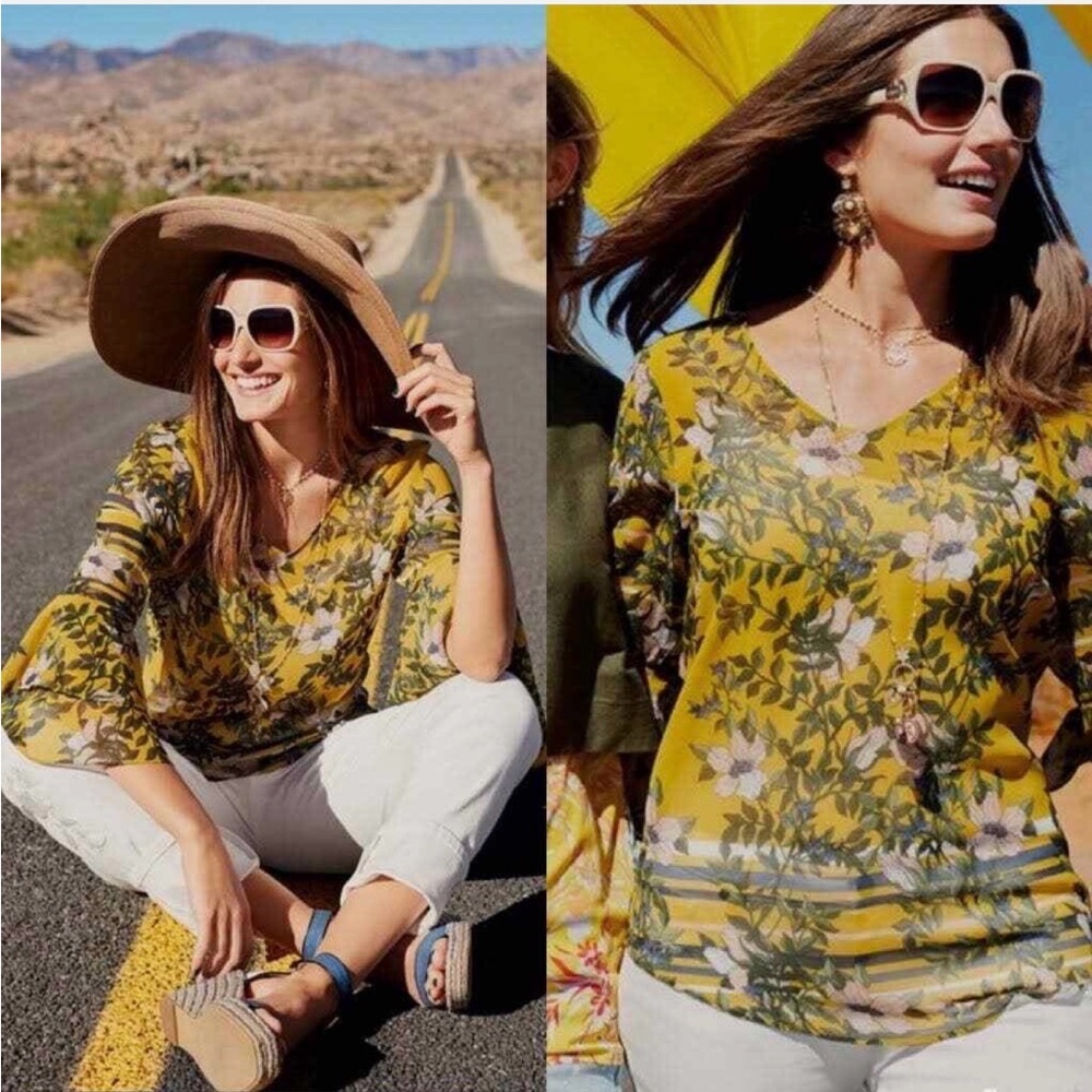 CAbi Spring Scene Top
